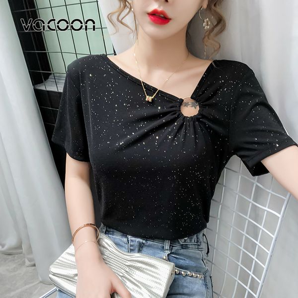 women's t-shirt female summer short sleeve shirt women t-shirts ladies club wear skinny slim fit, White
women's t-shirt female summer short sleeve shirt women t-shirts ladies club wear skinny slim fit, White