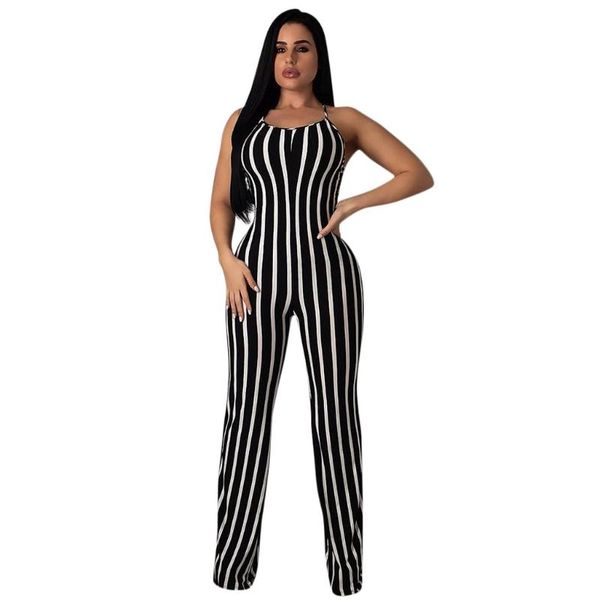 women's jumpsuits & rompers kancoold jumpsuit fashion striped sleeveless long playsuit streetwear office lady women 2021mar24, Black;white
women's jumpsuits & rompers kancoold jumpsuit fashion striped sleeveless long playsuit streetwear office lady women 2021mar24, Black;white
