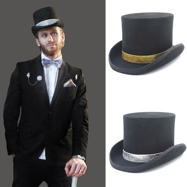 4 размер шерсть женщины мужчины шерсть fedora шляпы magician стимпанк top hat сэм beaver папа hat с bling пришивания ленты 40, Blue;gray
4 размер шерсть женщины мужчины шерсть fedora шляпы magician стимпанк top hat сэм beaver папа hat с bling пришивания ленты 40, Blue;gray