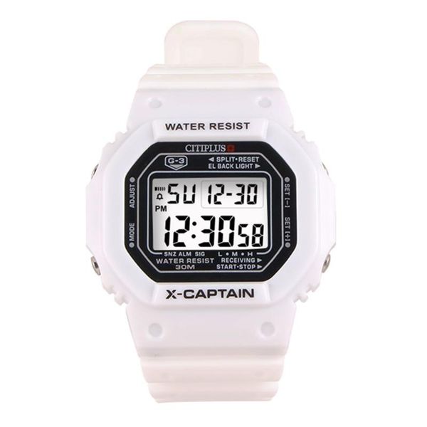 x-captain student table multi-function electronic watch led waterproof electronic watch square, Slivery;brown
x-captain student table multi-function electronic watch led waterproof electronic watch square, Slivery;brown