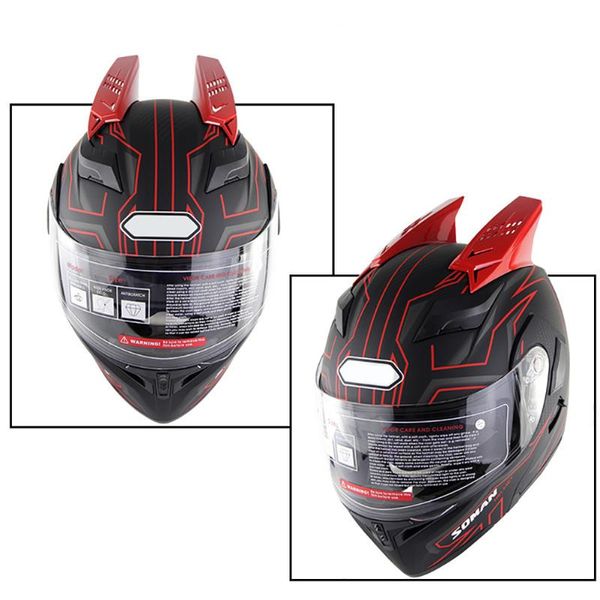 2pcs strong adhesive decor helmet horn universal catch eyesight cool modification accessories dirt racing ear tapes easy install
2pcs strong adhesive decor helmet horn universal catch eyesight cool modification accessories dirt racing ear tapes easy install