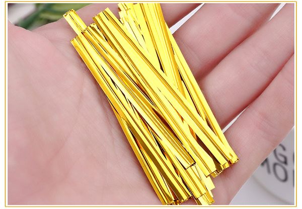 800pcs/pack new wire metallic twist ties for cello candy cookie cake bag wedding party birthday decoration supplies june 12
800pcs/pack new wire metallic twist ties for cello candy cookie cake bag wedding party birthday decoration supplies june 12