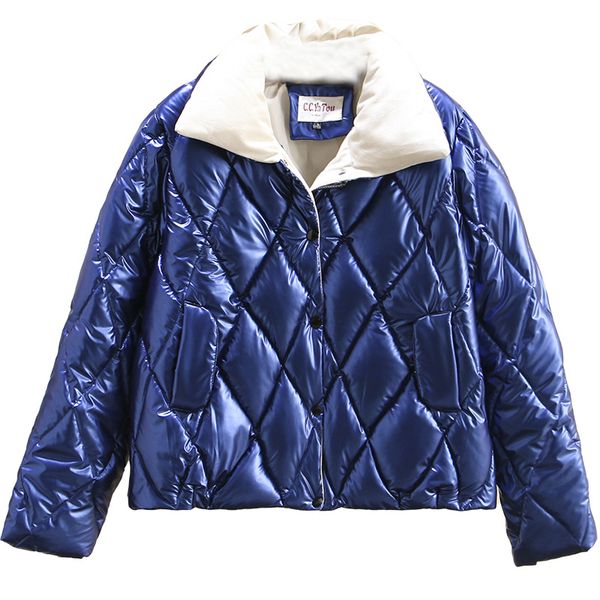 winter casual short parkas 2019 plus size clothing fashion loose bright filling sustans thick warm padded coats women t4-1993, Black
winter casual short parkas 2019 plus size clothing fashion loose bright filling sustans thick warm padded coats women t4-1993, Black