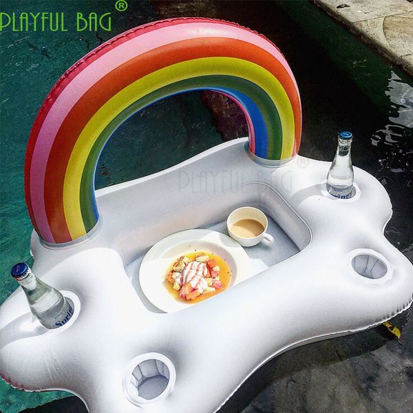 rainbow party inflatable large tray beer swimming pool party beach swimming circle women decoration
rainbow party inflatable large tray beer swimming pool party beach swimming circle women decoration