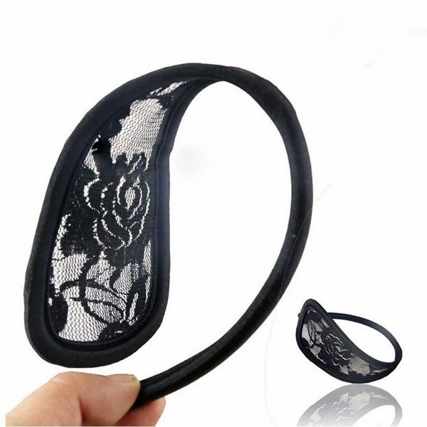 womens invisible underwear hollow out c-string shaped thong lace bamboo material underwear, White
womens invisible underwear hollow out c-string shaped thong lace bamboo material underwear, White
