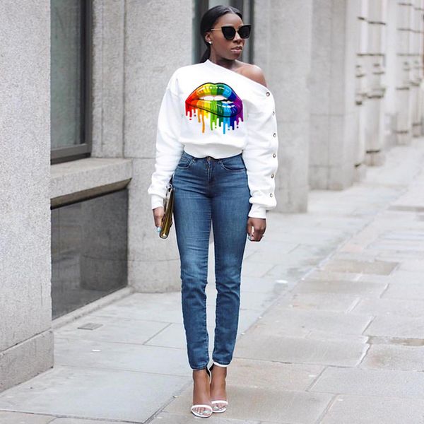 women hoodies autumn clothing leopard printed lips printed fashion pullover drop shoulder sleeve sweatshirts high street female hoodies, Black
women hoodies autumn clothing leopard printed lips printed fashion pullover drop shoulder sleeve sweatshirts high street female hoodies, Black