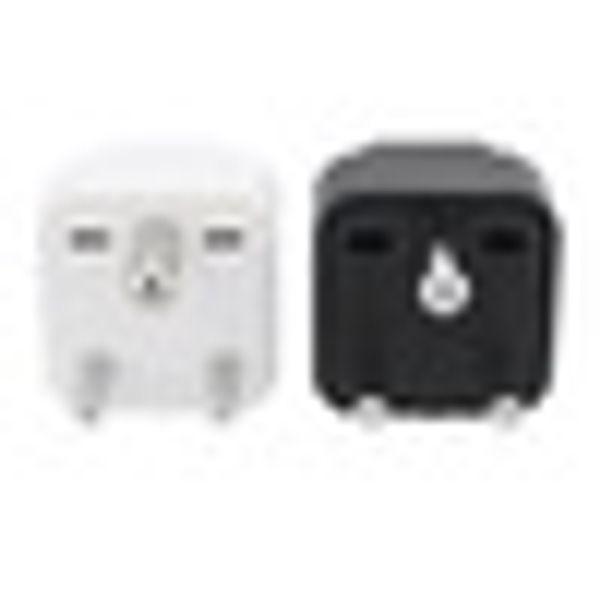 kroak 3 pins type d plug travelling power adapter universal white black 250v india to africa
kroak 3 pins type d plug travelling power adapter universal white black 250v india to africa