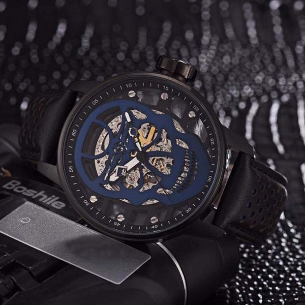 2019 3a fully automatic mechanical mens watch skull watch boutique steel leather strap exquisite brand personality gift table a, Slivery;brown
2019 3a fully automatic mechanical mens watch skull watch boutique steel leather strap exquisite brand personality gift table a, Slivery;brown