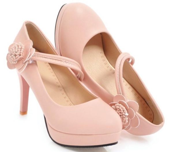 2019 women's shoes in spring and autumn with new style high heel fine heel round head waterproof table flower@qq674674, Black
2019 women's shoes in spring and autumn with new style high heel fine heel round head waterproof table flower@qq674674, Black