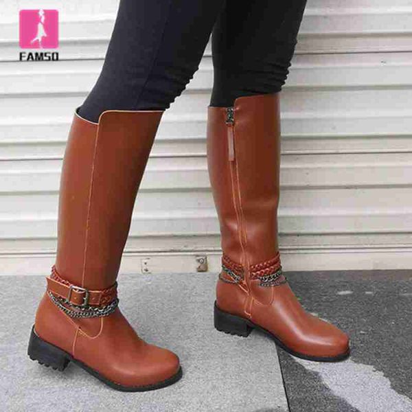 famso 2019 new shoes women boots round toe buckle platforms size 34-43 black brown chains buckle fashion party warm snow boots
famso 2019 new shoes women boots round toe buckle platforms size 34-43 black brown chains buckle fashion party warm snow boots