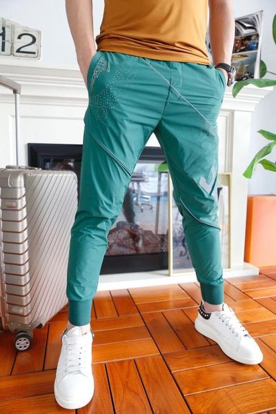 a600277 fashion men's pants 2020 runway european design party style men's clothing, Black
a600277 fashion men's pants 2020 runway european design party style men's clothing, Black