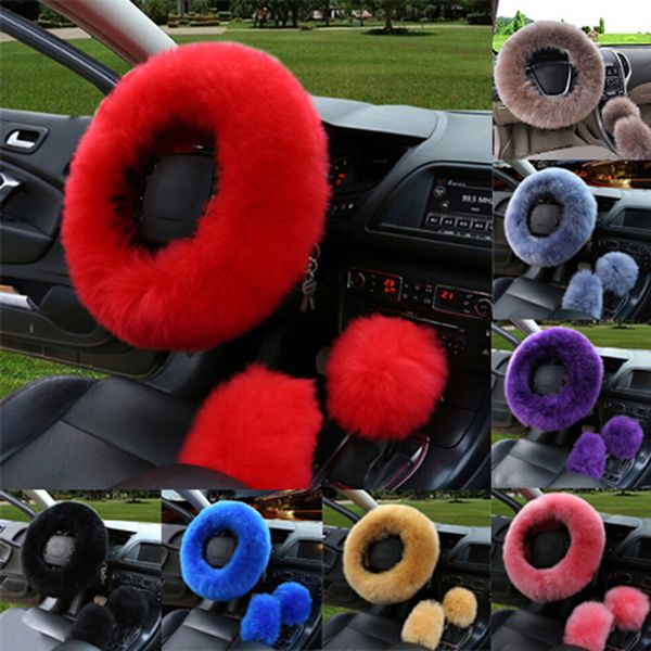 3pcs/set car long plush warm steering wheel cover woolen universal covers automotive interior decoration
3pcs/set car long plush warm steering wheel cover woolen universal covers automotive interior decoration
