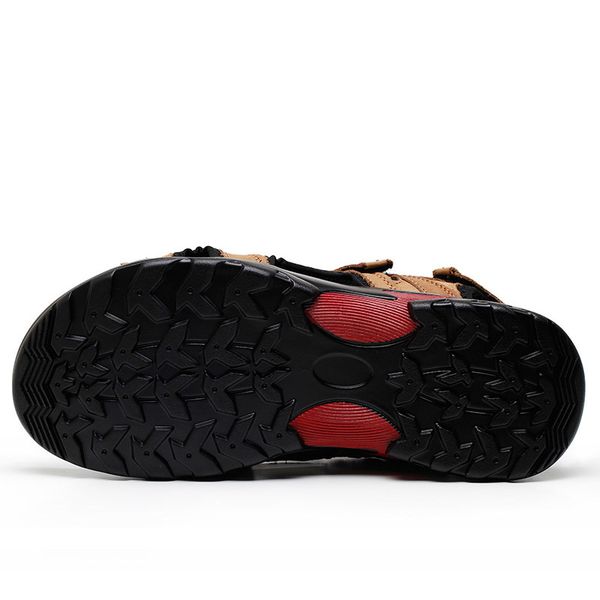 roxdia new fashion breathable men sandals genuine leather summer beach shoes men slippers causal shoes plus size 39-48 rxm006 mx190720, Black
roxdia new fashion breathable men sandals genuine leather summer beach shoes men slippers causal shoes plus size 39-48 rxm006 mx190720, Black