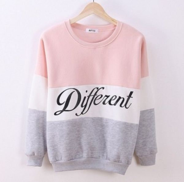 2017 korean-style autumn new style women's mixed colors lettered crew neck long sleeve pullover hoody fleece women's, Black
2017 korean-style autumn new style women's mixed colors lettered crew neck long sleeve pullover hoody fleece women's, Black