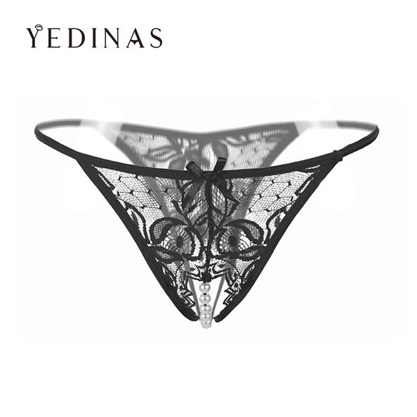 women's panties yedinas solid hollow out erotic open crotch thong g string woman transparent lace underwear ladies lingerie, Black;pink
women's panties yedinas solid hollow out erotic open crotch thong g string woman transparent lace underwear ladies lingerie, Black;pink