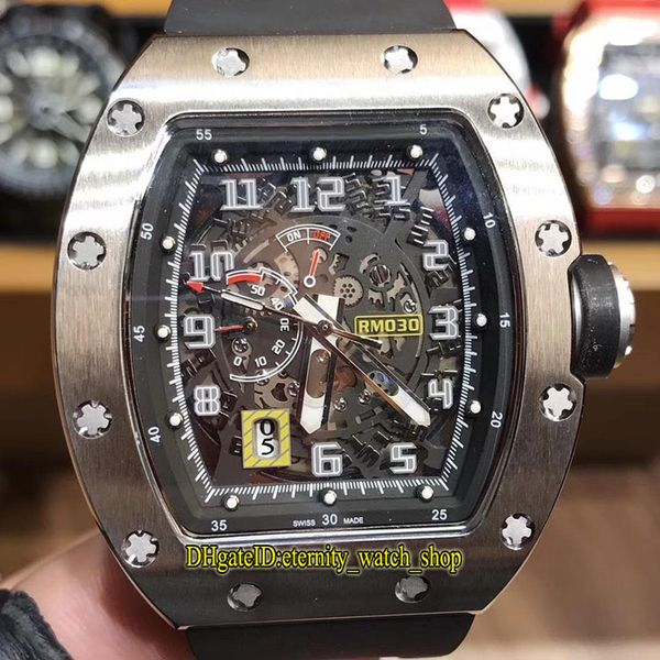 high version rm 030 skeleton big date dial japan miyota automatic rm030 mens watch silvery 904l steel case black rubber sport luxury watches
high version rm 030 skeleton big date dial japan miyota automatic rm030 mens watch silvery 904l steel case black rubber sport luxury watches