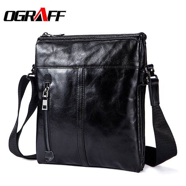 ograff genuine cow leather bag men crossbody bag shoulder messenger satchel flap black handbags male
ograff genuine cow leather bag men crossbody bag shoulder messenger satchel flap black handbags male