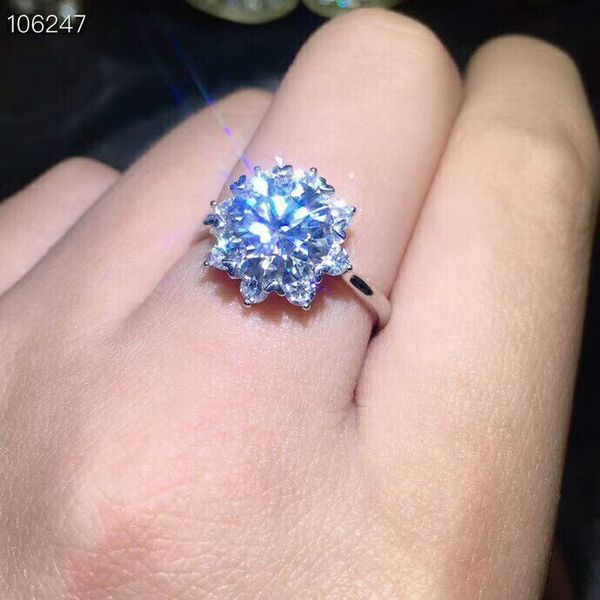 meibapj 3 s/9mm glittering moissanite gemstone classic simple ring for women 925 sterling silver fine wedding jewelry, Golden;silver 
meibapj 3 s/9mm glittering moissanite gemstone classic simple ring for women 925 sterling silver fine wedding jewelry, Golden;silver