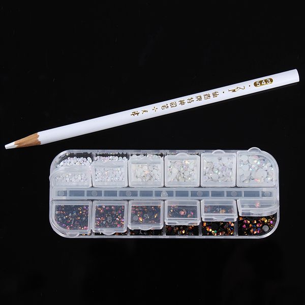 1 box black white mixed jelly flat back nail art rhinestones and 1pc dotting pen tool set diy 3d nail art decorations, Silver;gold
1 box black white mixed jelly flat back nail art rhinestones and 1pc dotting pen tool set diy 3d nail art decorations, Silver;gold