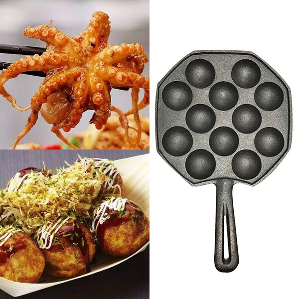 12 holes easy to clean diy takoyaki pan ocs balls baking maker grill mold burning plate kitchen cooking tools
12 holes easy to clean diy takoyaki pan ocs balls baking maker grill mold burning plate kitchen cooking tools