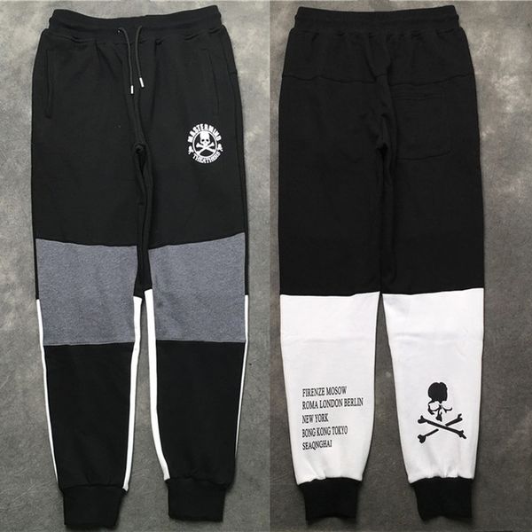 2019ss mastermind japan tokyo city letter printed splicing stripe skeleton men jogging pants hip hop mmj drawstring sweatpants, Black
2019ss mastermind japan tokyo city letter printed splicing stripe skeleton men jogging pants hip hop mmj drawstring sweatpants, Black
