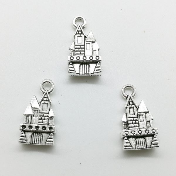 2019 new 100pcs castle charms pendants retro jewelry accessories diy antique silver pendant for bracelet earrings keychain 21x11mm, Bronze;silver
2019 new 100pcs castle charms pendants retro jewelry accessories diy antique silver pendant for bracelet earrings keychain 21x11mm, Bronze;silver