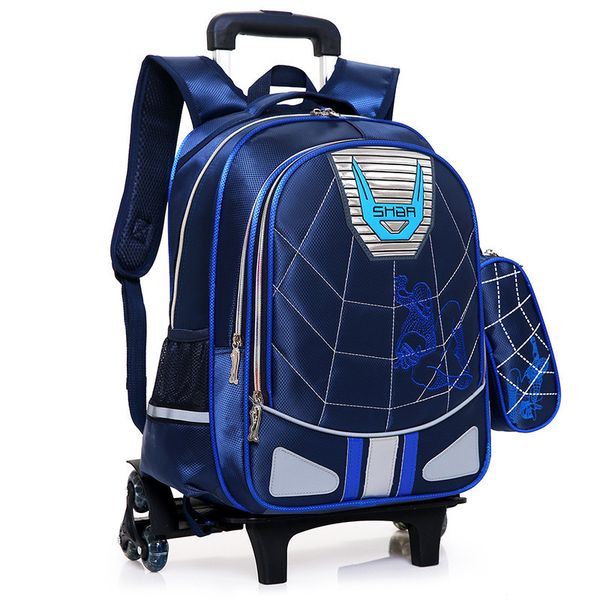 waterproof wheeled bags school boys removable trolley backpack school children large capacity book bags travel luggage bag
waterproof wheeled bags school boys removable trolley backpack school children large capacity book bags travel luggage bag