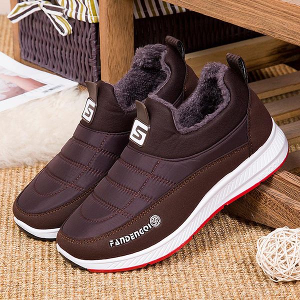 snow boots women shoes warm plush fur ankle boots men's fashion casual winter warm slip on round toe short ankle shoes ##4, Black
snow boots women shoes warm plush fur ankle boots men's fashion casual winter warm slip on round toe short ankle shoes ##4, Black