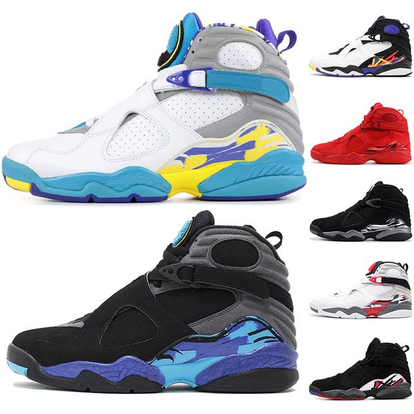 Men Basketball Shoes 8s Valentines Day Aqua Black White 8 Mens Trainer Athletic Sports Sneakers Cheap Size 8-13
Men Basketball Shoes 8s Valentines Day Aqua Black White 8 Mens Trainer Athletic Sports Sneakers Cheap Size 8-13