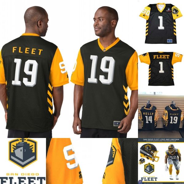 Mens San Diego Fleet Jersey 1 Donny Hageman 58 Frank Ginda 67 Beau Nunn 91 Myles Nash 93 Alex Barrett Alliance of American Football Jerseys
Mens San Diego Fleet Jersey 1 Donny Hageman 58 Frank Ginda 67 Beau Nunn 91 Myles Nash 93 Alex Barrett Alliance of American Football Jerseys