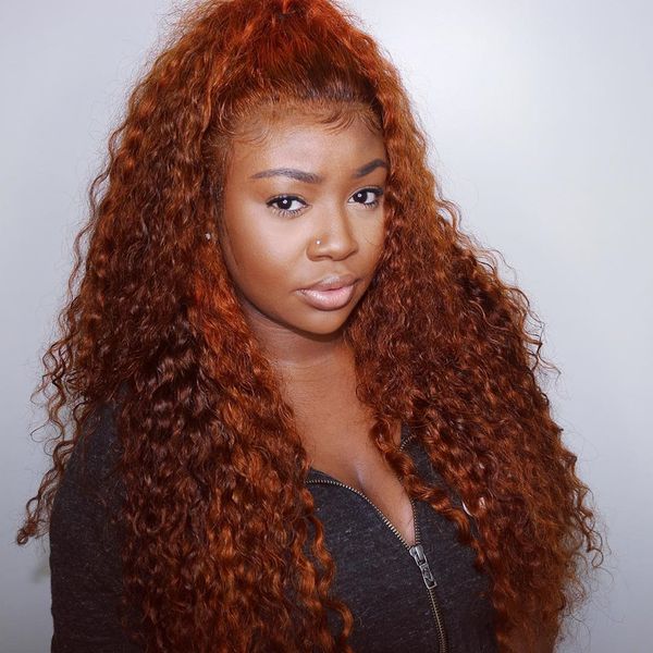 curly brown highlight 13x6 lace front human hair wig with baby hair brazilian lace front for black women remy natural hairline, Black;brown
curly brown highlight 13x6 lace front human hair wig with baby hair brazilian lace front for black women remy natural hairline, Black;brown