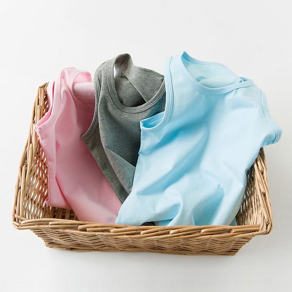 2019 children's camisole vest lycra cotton girls' sling boys' elastic vest medium and large children's small sling base, Blue
2019 children's camisole vest lycra cotton girls' sling boys' elastic vest medium and large children's small sling base, Blue