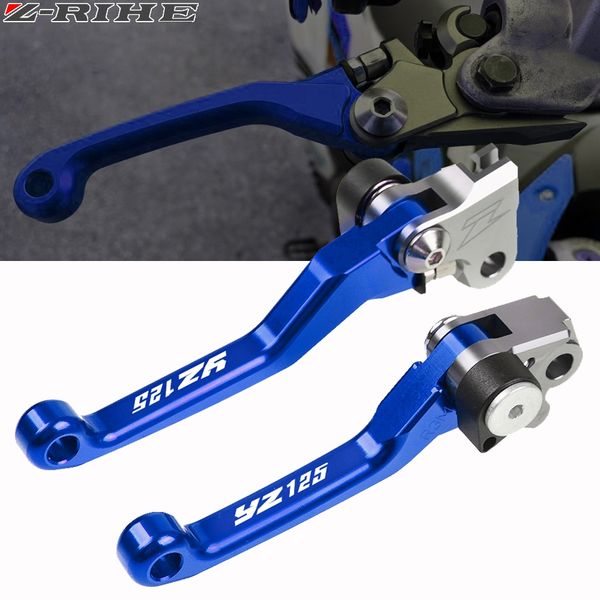 

motocross cnc pivot brake clutch levers dirt bike motorbike for yamaha yz125 yz 125 1989-1995 2001-2007 2008-2014 2015-2019 2018