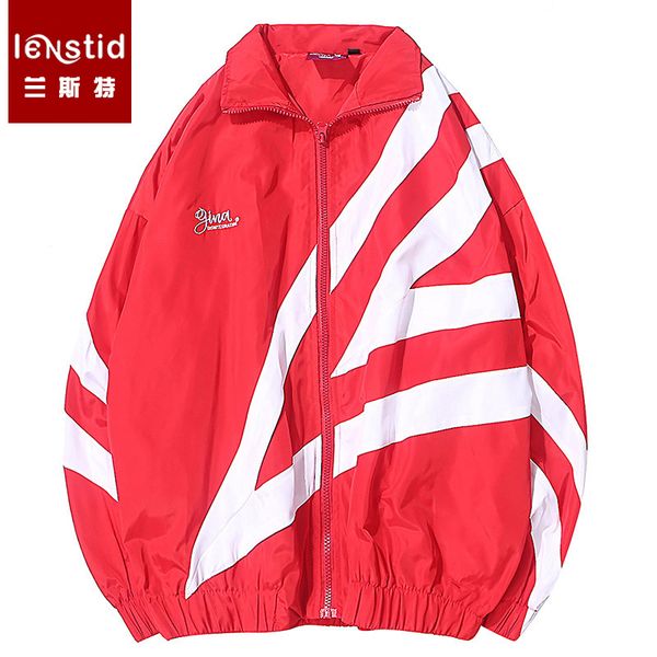 2019 spring men hip hop streetwear geometric jacket color block harajuku track jacket windbreaker black zip up coat retro, Black;brown
2019 spring men hip hop streetwear geometric jacket color block harajuku track jacket windbreaker black zip up coat retro, Black;brown