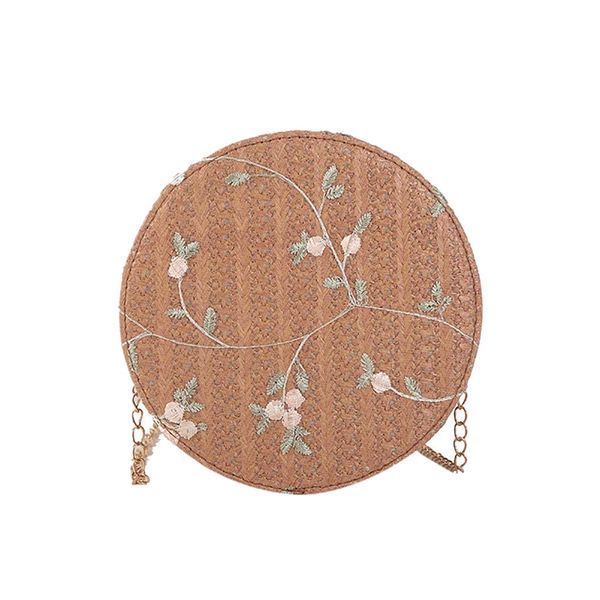 bohemia beach rattan bag women floral print chain woven messenger shoulder bag small round straw brown
bohemia beach rattan bag women floral print chain woven messenger shoulder bag small round straw brown