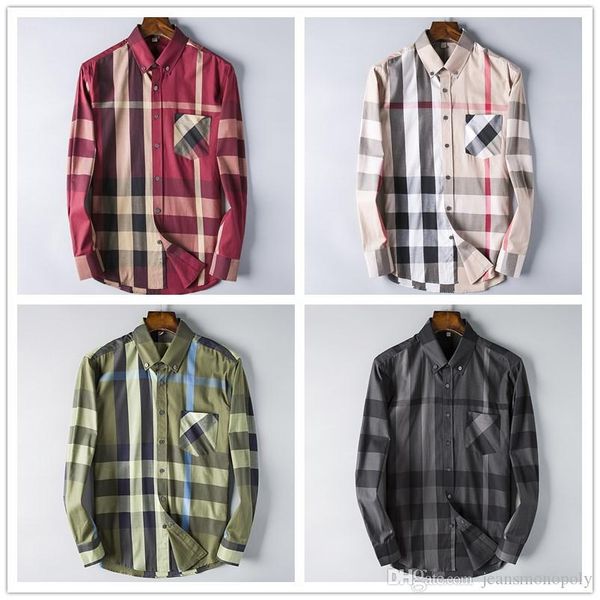 chemises de marque pour hommes flannel designer spring men shirt classic formal geometric plaid long sleeve dress shirts mens, White;black
chemises de marque pour hommes flannel designer spring men shirt classic formal geometric plaid long sleeve dress shirts mens, White;black