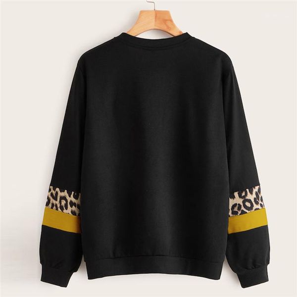 clothing womens designer leopard print hoodies patchwork long sleeve ladies sweatshirts fashion contrast color loose female, Black
clothing womens designer leopard print hoodies patchwork long sleeve ladies sweatshirts fashion contrast color loose female, Black