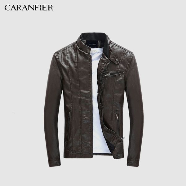 caranfier mens pu jackets coats motorcycle biker faux leather jacket men autumn winter clothes male classic thick velvet coat s191019, Black;brown
caranfier mens pu jackets coats motorcycle biker faux leather jacket men autumn winter clothes male classic thick velvet coat s191019, Black;brown