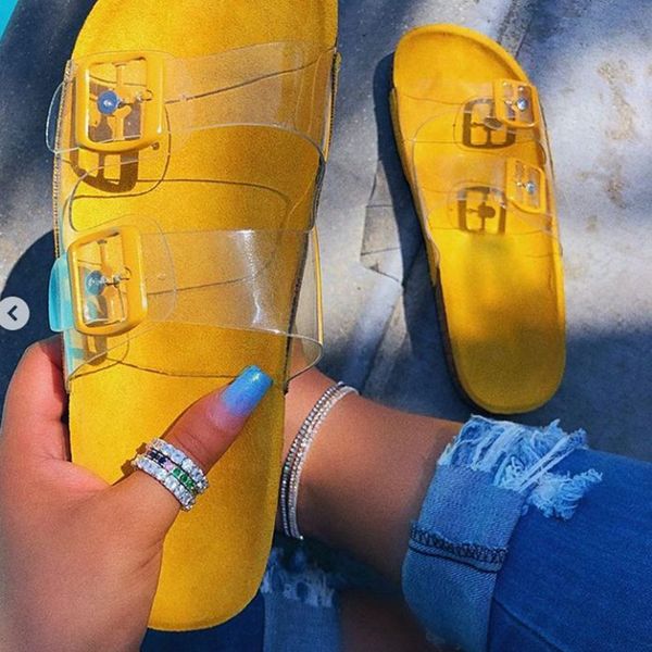transparent jelly candy color female beach slippers women flat sandals soles roman style women's buckle slippers, Black
transparent jelly candy color female beach slippers women flat sandals soles roman style women's buckle slippers, Black