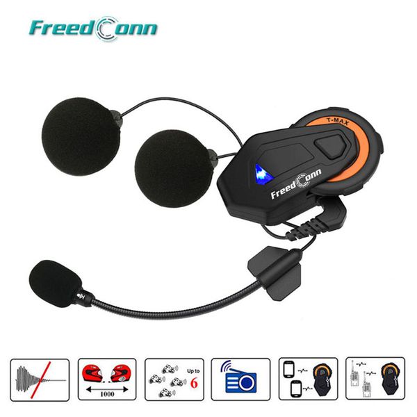 conn t-max motorcycle helmet bluetooth intercom headset 1000m 6 riders group talk system fm radio
conn t-max motorcycle helmet bluetooth intercom headset 1000m 6 riders group talk system fm radio