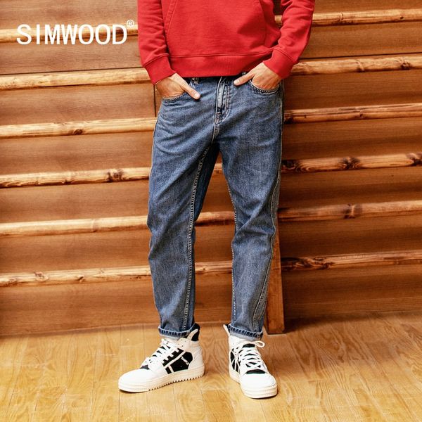 simwood new 2019 jeans men spring fashion monkey wash brand jean homme plus size casual ankle-length denim pants male 190025, Blue
simwood new 2019 jeans men spring fashion monkey wash brand jean homme plus size casual ankle-length denim pants male 190025, Blue