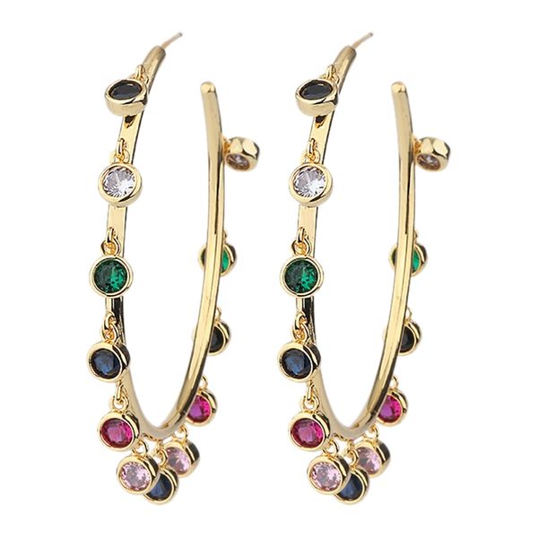 south american style round rainbow earrings personality color earrings wild ladies jewelry cuba exaggera, Golden;silver
south american style round rainbow earrings personality color earrings wild ladies jewelry cuba exaggera, Golden;silver