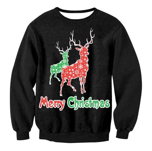 2018 christmas elk 3d print hoodies women o-neck loose sweatshirt winter clothes sudaderas mujer couples lovers suit, Black
2018 christmas elk 3d print hoodies women o-neck loose sweatshirt winter clothes sudaderas mujer couples lovers suit, Black