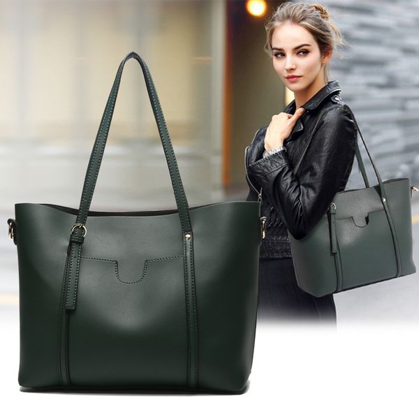 pu soft leather european and american style large capacity ladies handbag shoulder bag messenger bag big shoulder
pu soft leather european and american style large capacity ladies handbag shoulder bag messenger bag big shoulder