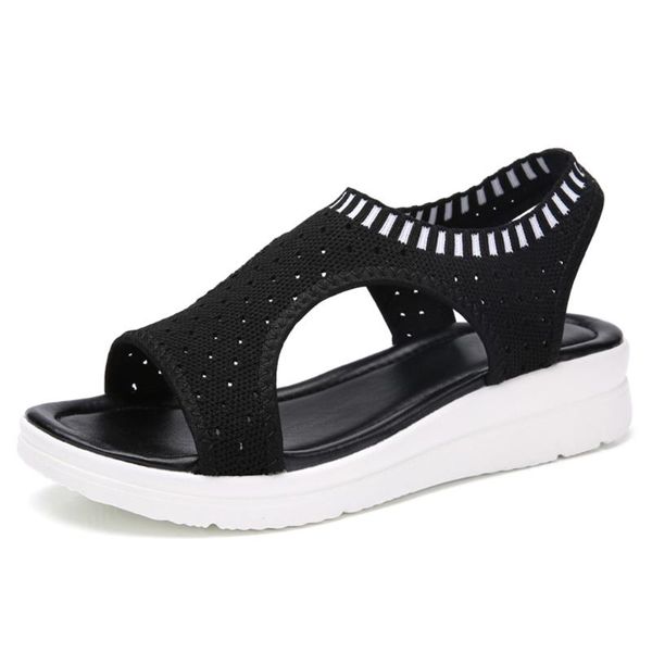 women sandals 2020 breathable comfort shopping ladies walking shoes wedge heels summer platform sandal shoes mujer plus size 45, Black
women sandals 2020 breathable comfort shopping ladies walking shoes wedge heels summer platform sandal shoes mujer plus size 45, Black