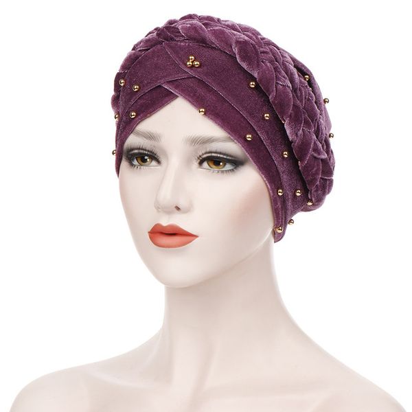 muslim women hijab turban velvet beads cap prayer hat lady head hair cover wrap scarves autumn winter islamic accessories, Red
muslim women hijab turban velvet beads cap prayer hat lady head hair cover wrap scarves autumn winter islamic accessories, Red