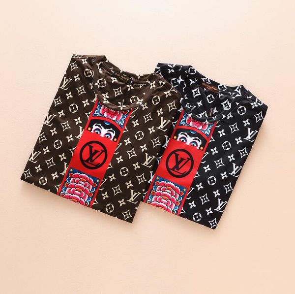 2019 лето высокого качества личности луи мода коротким рукавом классический лицо печать о-образным вырезом футболка лето хлопок футболка cas, White;black
2019 лето высокого качества личности луи мода коротким рукавом классический лицо печать о-образным вырезом футболка лето хлопок футболка cas, White;black