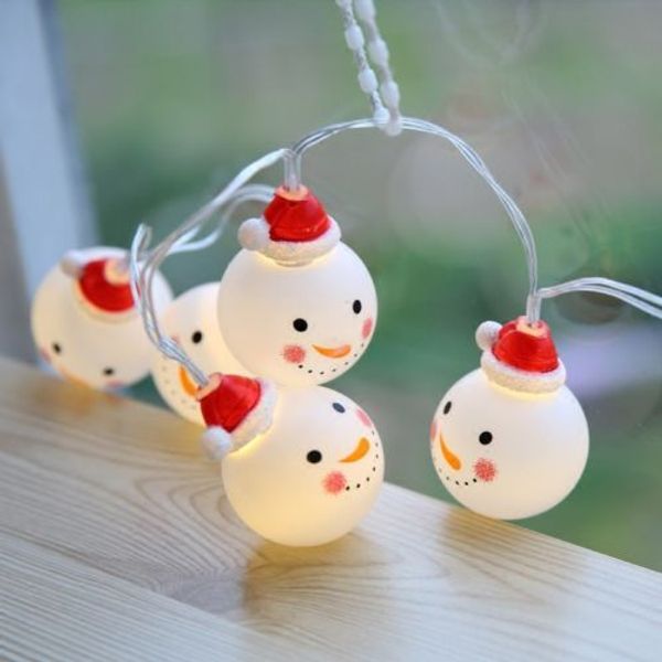 fairy xmas new 10/20 led cute snowman shape fairy light string lamp christmas tree pendant party yard drop ornament decor
fairy xmas new 10/20 led cute snowman shape fairy light string lamp christmas tree pendant party yard drop ornament decor