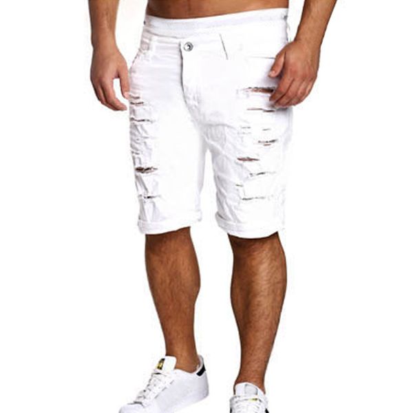 men jeans short pants men's casual jeans destroyed knee length hole ripped denim pants summer skinny d90403, Blue
men jeans short pants men's casual jeans destroyed knee length hole ripped denim pants summer skinny d90403, Blue