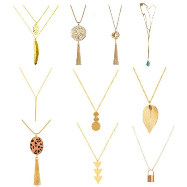 earrings & necklace 10 piece necklaces jewelry set women's vintage casual alloy long exaggerated pendant chain gold pendants accessory*, Silver
earrings & necklace 10 piece necklaces jewelry set women's vintage casual alloy long exaggerated pendant chain gold pendants accessory*, Silver